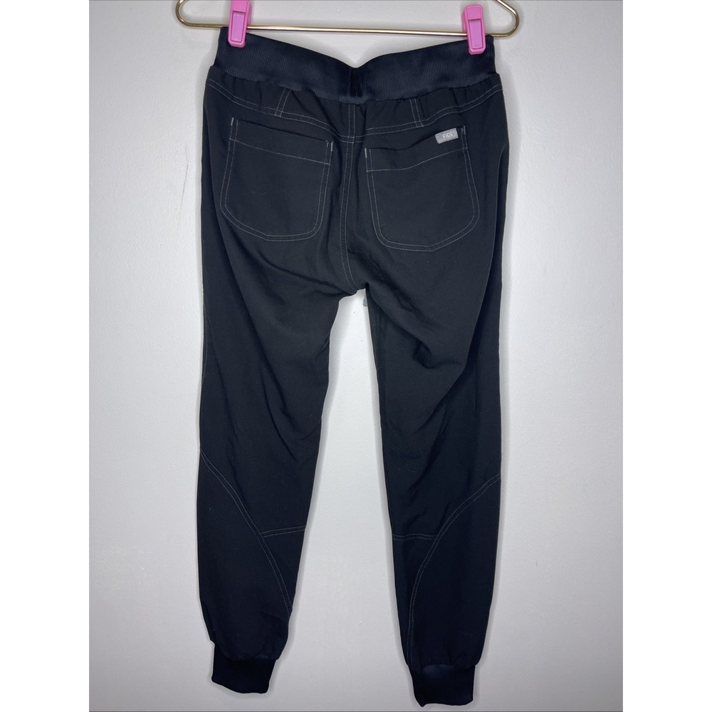 Figs Black Technical Collection Jogger Style Scrub XS - Picture 6 of 10